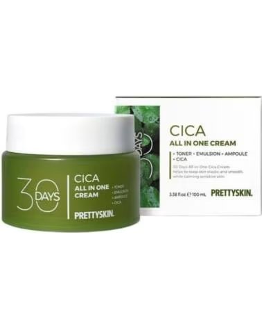 PRETTYSKIN 30 DAYS ALL IN ONE CICA CREAM - 100ML