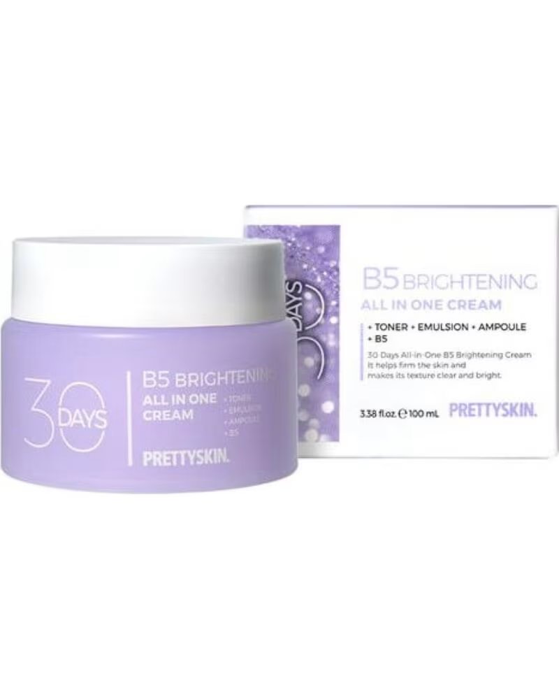 PRETTYSKIN 30 DAYS ALL IN ONE B5 BRIGHTENING CREAM - 100ML