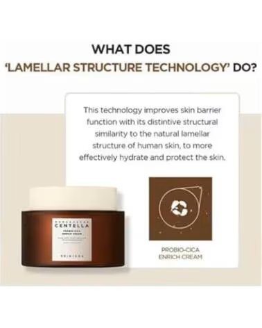 SKIN1004 MADAGASCAR CENTELLA PROBIO-CICA ENRICH CREAM - CREMA FACIAL REPARADORA 50 ML