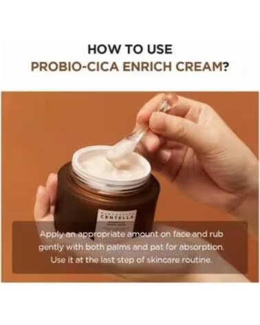 SKIN1004 MADAGASCAR CENTELLA PROBIO-CICA ENRICH CREAM - CREMA FACIAL REPARADORA 50 ML