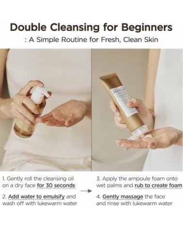 SKIN1004 MADAGASCAR CENTELLA DOUBLE CLEANSING DUO SET 2 ITENS DE LIMPEZA FACIAL
