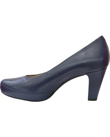 Zapatos de Mujer DORKING ZAPATOS SALON PIEL AZULES SUGAR OCEANO