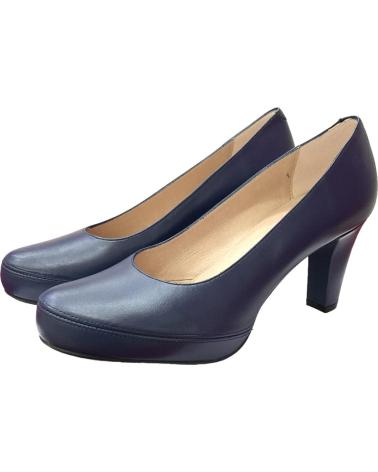 Zapatos de Mujer DORKING ZAPATOS SALON PIEL AZULES SUGAR OCEANO