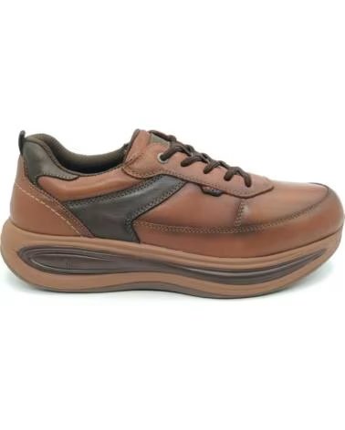 FLUCHOS SNEAKER SHOWSTEP F2565 EN CUIR MARRON MARRóN