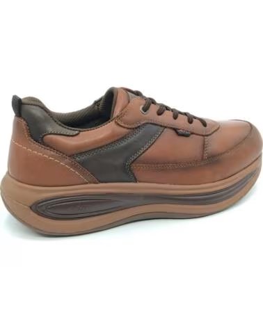FLUCHOS SNEAKER SHOWSTEP F2565 EN CUIR MARRON MARRóN