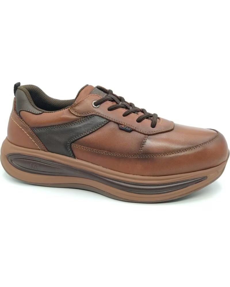 FLUCHOS SNEAKER SHOWSTEP F2565 EN CUIR MARRON MARRóN