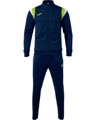 SURVÊTEMENT JOMA TERRA BLEU MARINE ET CITRON VERT AZUL