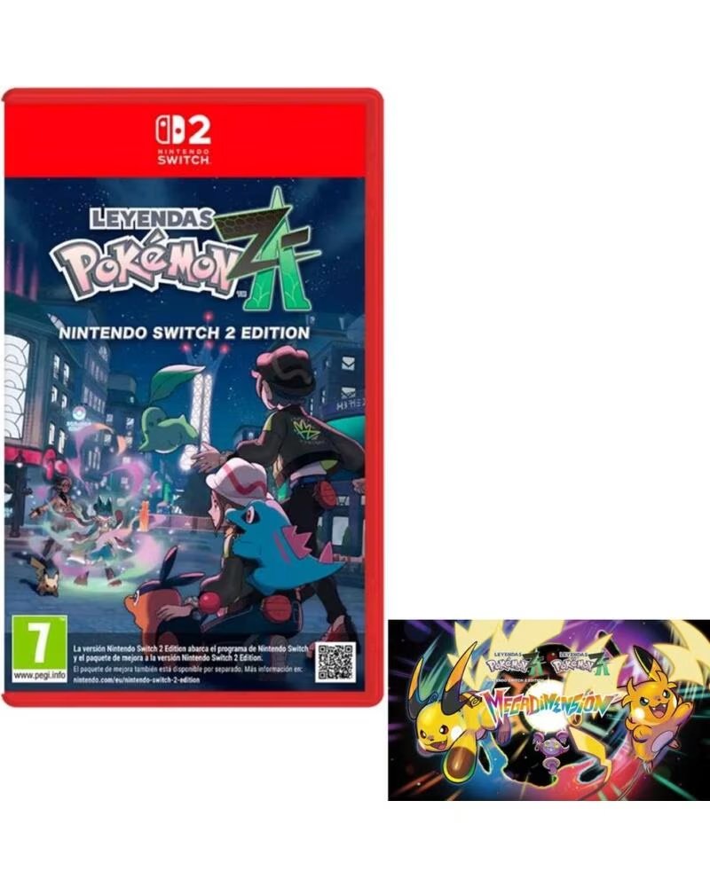 NINTENDO Juego switch 2 - leyendas pokemon z - a pase megadimension