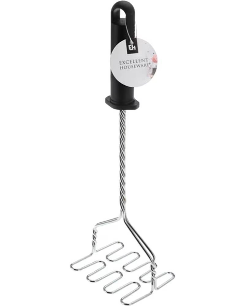 PRESSE-PURÉE EN ACIER INOXYDABLE AVEC MANCHE ERGONOMIQUE EXCELLENT MULTICOLOR