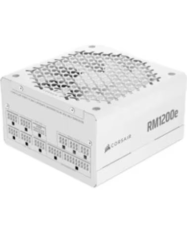 CORSAIR Fuente alimentacion rm1200e gaming atx 1200w blanca