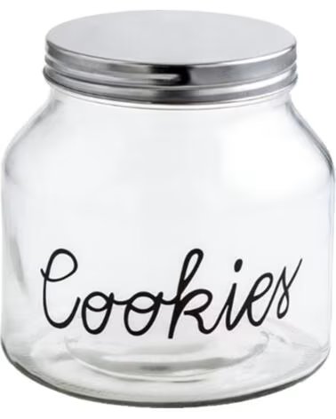LUMINARC POT DE CUISINE EN VERRE POUR BISCUITS MULTICOLOR