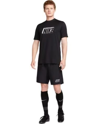 NIKE MAGLIETTA A MANICA CORTA FB6485-010 DA UOMO NERO NEGRO