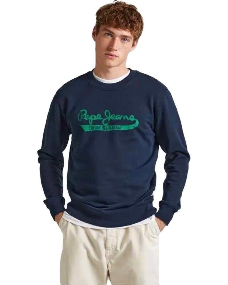 PEPE JEANS SUDADERA PM582670-594 HOMBRE AZUL