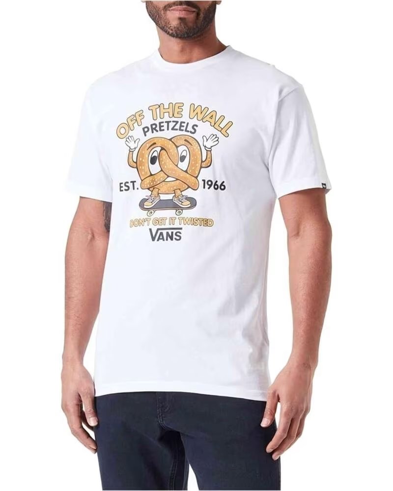 VANS OFF THE WALL KURZARMSHIRT VN000FKEWHT HERREN WEISS BLANCO