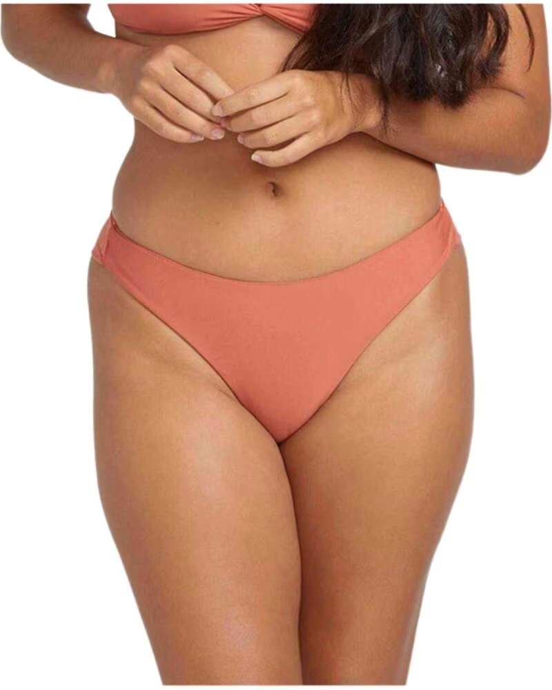 VOLCOM CUECA DE BIKINI O2112404ROS ROSA MULHER MULTICOLOR