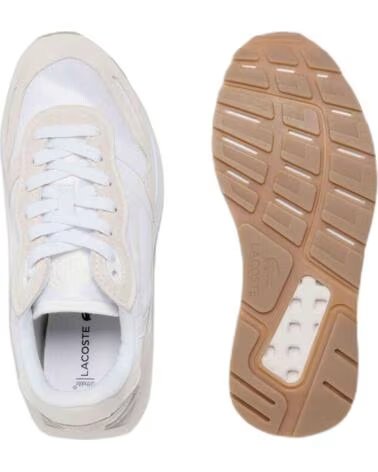 LACOSTE SCARPE DA RUNNING 48SFA010665T DONNA BIANCO BLANCO