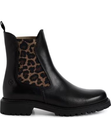 TAMARIS BOTTINES POUR FEMME EN CUIR NEGRO