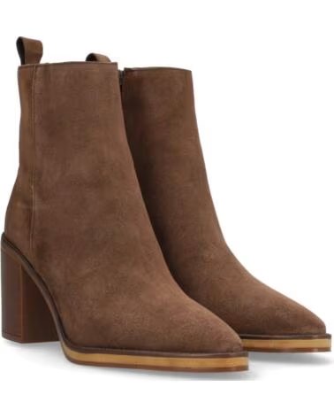 ALPE BOTINS DE CAMURÇA CASTANHA PARA MULHER MARRóN