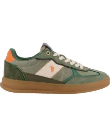 US POLO ASSN BASKETS POUR HOMME EN VERT VERDE