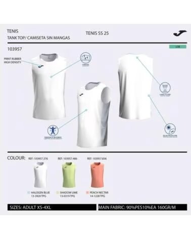 JOMA CAMISA MASCULINA BRANCO BLANCO