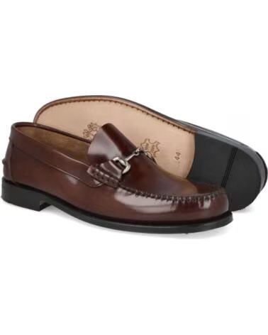 L&R SHOES ELEGANTE SCHUHE 070-436376 FÜR HERREN MARRON