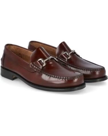 L&R SHOES ELEGANTE SCHUHE 070-436376 FÜR HERREN MARRON