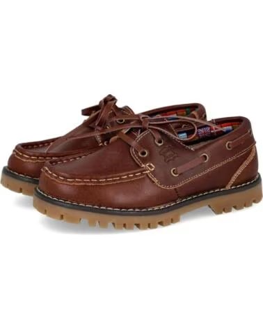 BUBBLE BOBBLE ZAPATILLAS 070-328087 EN MARRÓN PARA NIÑOS MARRON