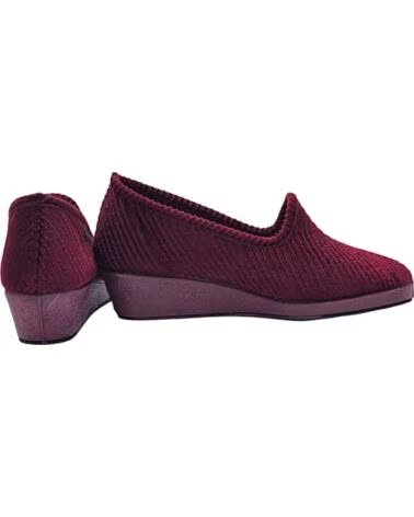 SALEMERA Zapatillas 080-Cb11773 en marron para mujer BURDEOS