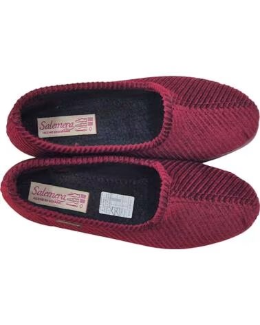 SALEMERA Zapatillas 080-Cb11773 en marron para mujer BURDEOS