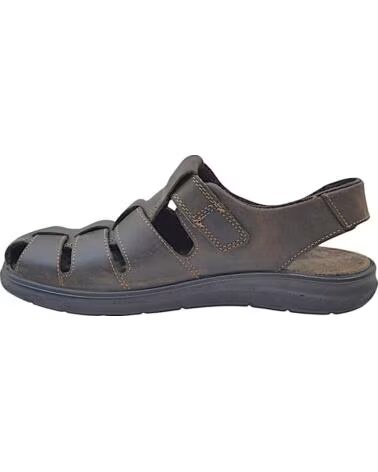 IMAC HERREN LEDERSANDALEN 474 117 BRAUN 3