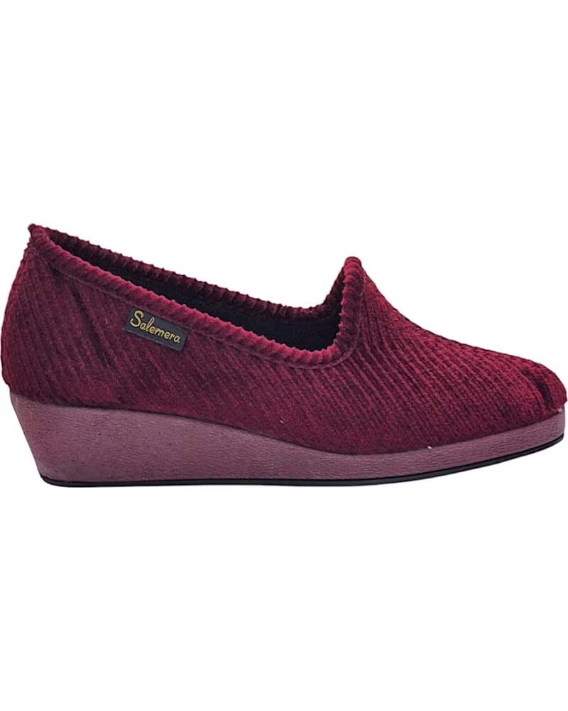 SALEMERA Zapatillas 080-Cb11773 en marron para mujer BURDEOS