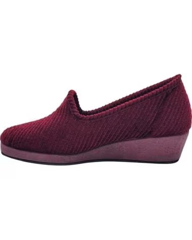 SALEMERA Zapatillas 080-Cb11773 en marron para mujer BURDEOS
