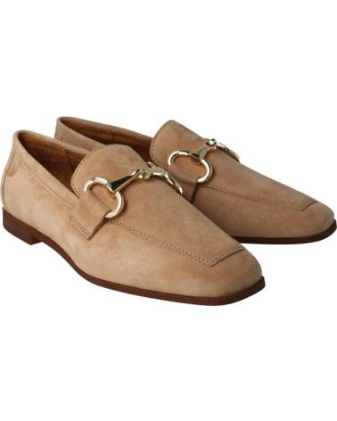 Mocasines de Mujer ALPE MOCASIN ADORNO CAMELLO