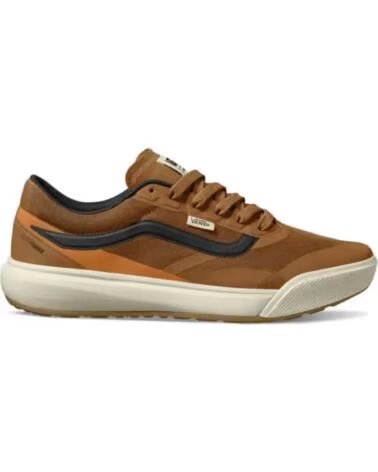 BASKETS CASUAL HOMME VANS OFF THE WALL BRO1 MARRON - BROWN