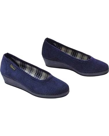 SALEMERA Zapatillas 080-Cb10066 en azul para mujer MARINO