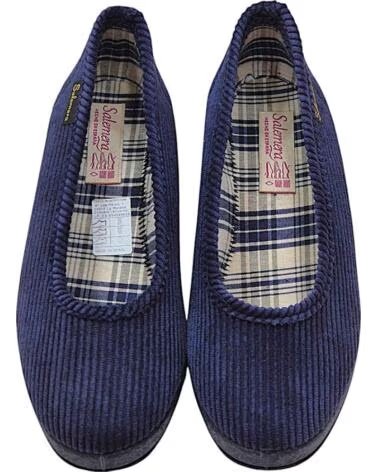SALEMERA Zapatillas 080-Cb10066 en azul para mujer MARINO