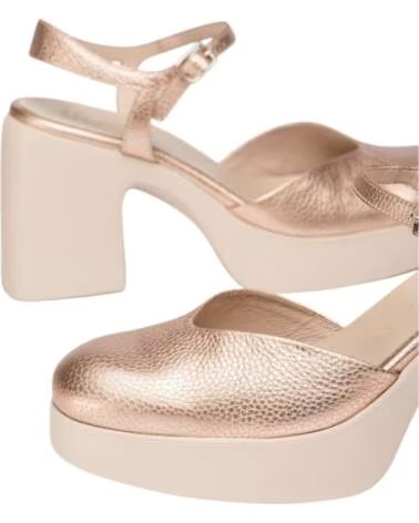 WONDERS CHAUSSURES MÉTALLISÉES À TALON MAX POUR FEMME RAME