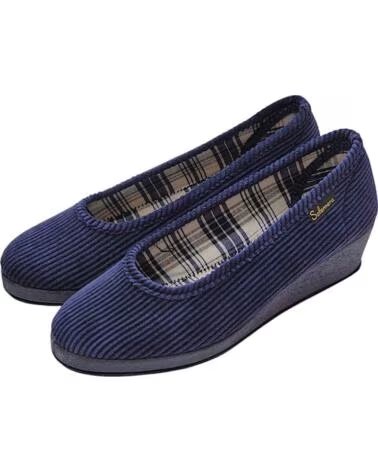 SALEMERA Zapatillas 080-Cb10066 en azul para mujer MARINO