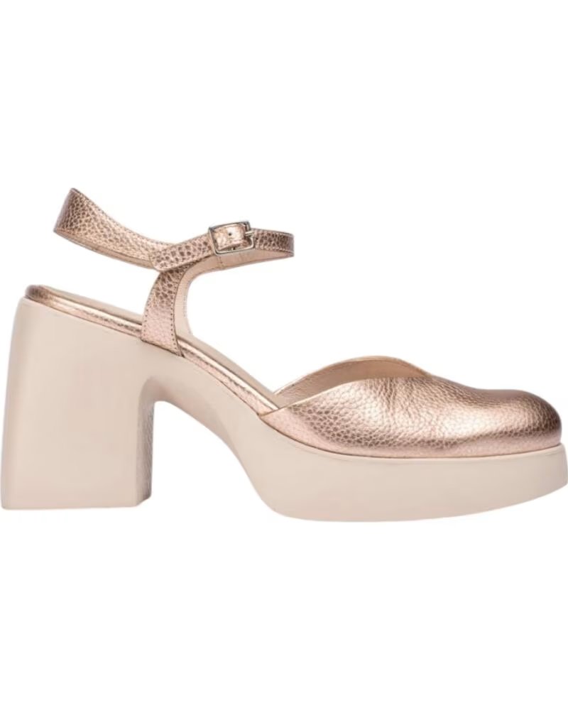 WONDERS CHAUSSURES MÉTALLISÉES À TALON MAX POUR FEMME RAME