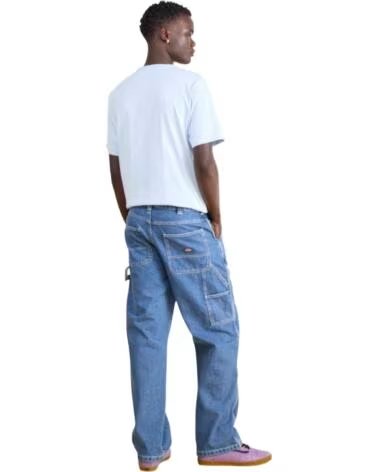 DICKIES PANTALON EN DENIM DE TRAVAIL POUR HOMME CLASSIC BLUE