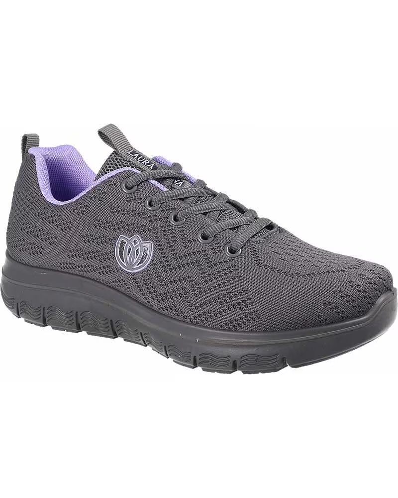 LAURA AZAÑA SCARPE SPORTIVE DONNA GRIGIO GRIS