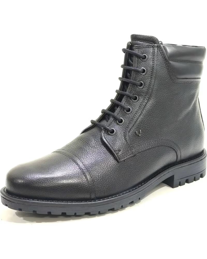 MARTINELLI SHOES STIVALI IN PELLE NERA DA UOMO NEGRO