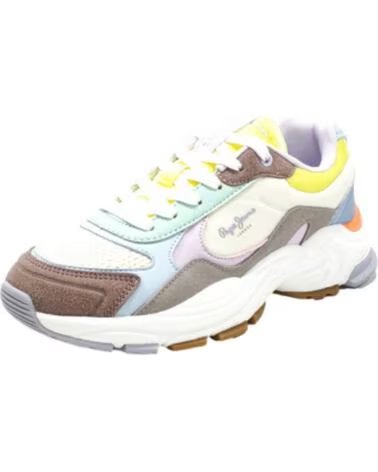 SNEAKER PEPE JEANS MULTICOLORE DA DONNA MARRóN