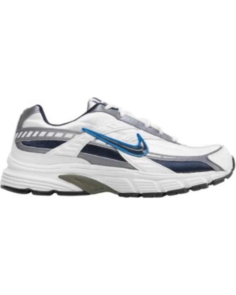 NIKE INITIATOR SNEAKER WEISS GRAU METALLISCH 394055-101 FREIZEIT HERREN BLANCO
