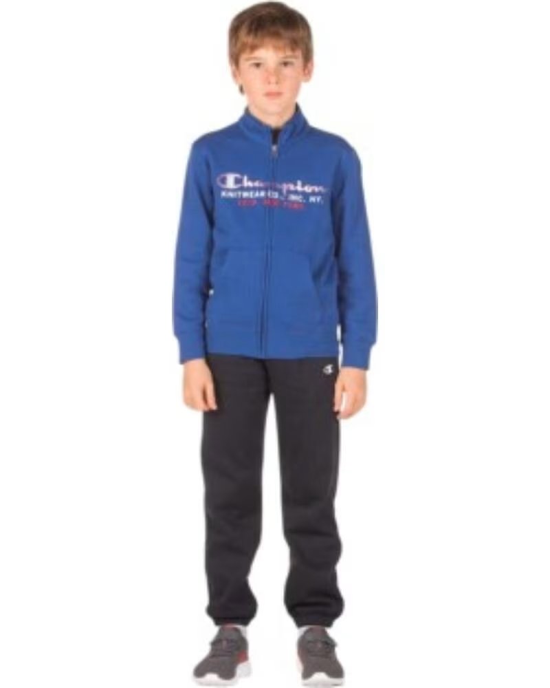 CHAMPION TRAININGSANZUG 305097-BS003 BLAU UND SCHWARZ AZUL