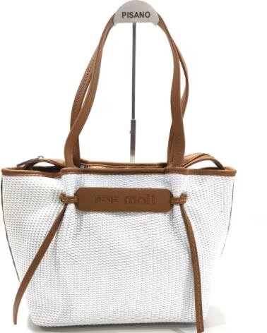 PEPE MOLL HANDBAG BOLSO DE MANO BLANCO