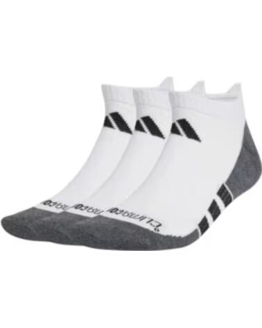 ADIDAS MEIAS PRF T BAIXAS 3 PARES BRANCO PRETO JD9570 MULTICOLOR