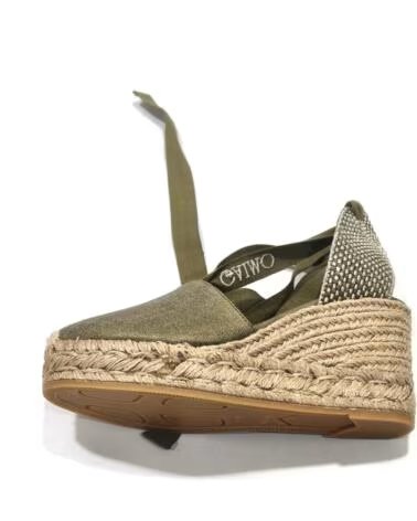 GAIMO ESPADRILLAS CON ZEPPA DA DONNA VERDE