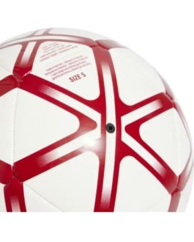 BALLON DE FOOTBALL ADIDAS JM1800 ROUGE BLANC BLANCO