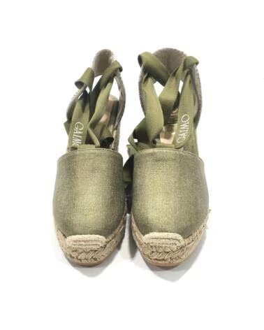 GAIMO ESPADRILLAS CON ZEPPA DA DONNA VERDE